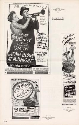 Thumbnail image of a page from The Horn Blows at Midnight (Warner Bros.)