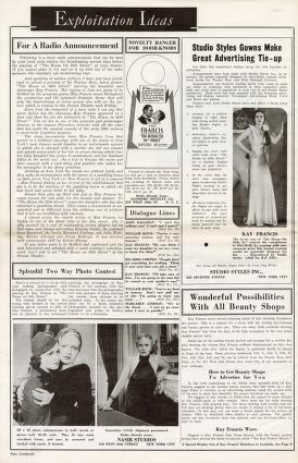 Thumbnail image of a page from The House on 56th Street (Warner Bros.)