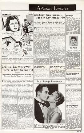 Thumbnail image of a page from The House on 56th Street (Warner Bros.)