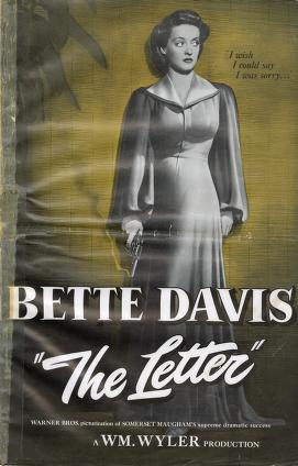 The Letter (Warner Bros. Pressbook, 1940)