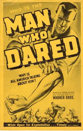 Pressbook for The Man Who Dared  (1939)