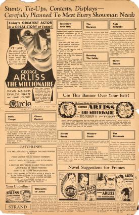 Thumbnail image of a page from The Millionaire (Warner Bros.)