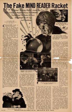 Thumbnail image of a page from The Mind Reader (Warner Bros.)