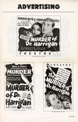 Thumbnail image of a page from The Murder of Dr Harrigan(Warner Bros.)