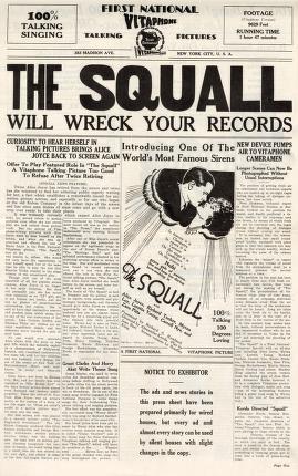Pressbook for The Squall  (1929)