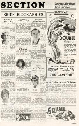 Thumbnail image of a page from The Squall (Warner Bros.)