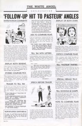 Thumbnail image of a page from The White Angel (Warner Bros.)