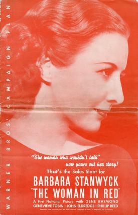 Pressbook for The Woman in Red  (1935)
