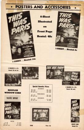 Thumbnail image of a page from This Was Paris (Warner Bros.)