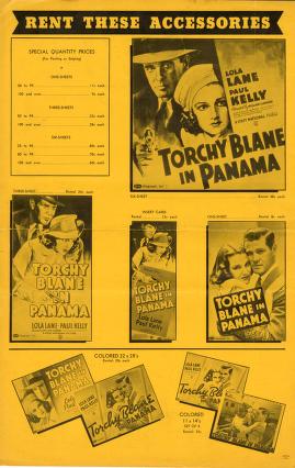 Thumbnail image of a page from Torchy Blane in Panama (Warner Bros.)