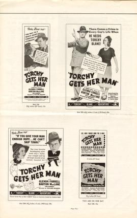 Thumbnail image of a page from Torchy Gets Her Man (Warner Bros.)