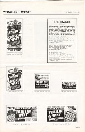 Thumbnail image of a page from Trailin West (Warner Bros.)
