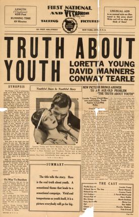 Truth About Youth (Warner Bros. Pressbook, 1930)