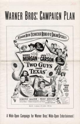 Pressbook for Two Guys From Texas  (1948)