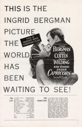Under Capricorn (Warner Bros. Pressbook, 1949)