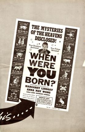 Thumbnail image of a page from When Were You Born? (Warner Bros.)