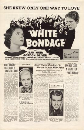 Thumbnail image of a page from White Bondage (Warner Bros.)