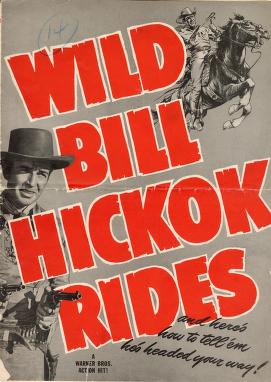 Pressbook for Wild Bill Hickok Rides  (1942)