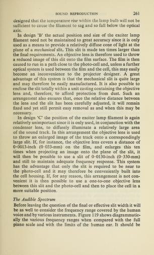 Thumbnail image of a page from Principles of cinematography : a handbook of motion picture technology