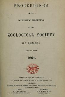 Cover of: Proceedings of the general meetings for scientific business of the Zoological Society of London by Zoological Society of London