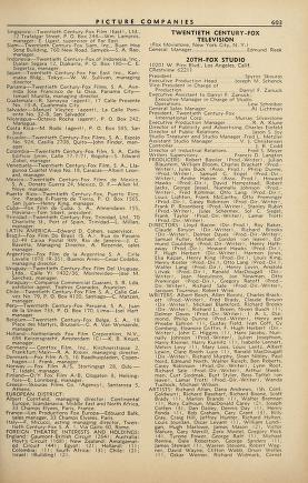 Thumbnail image of a page from Production Encyclopedia 1952