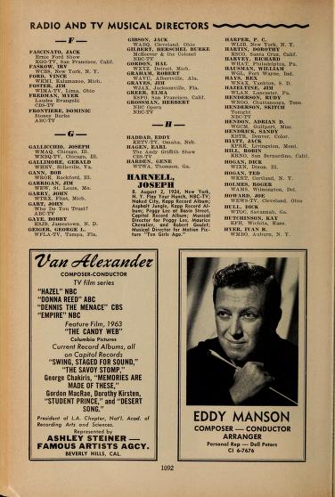 Thumbnail image of a page from Radio annual and television yearbook