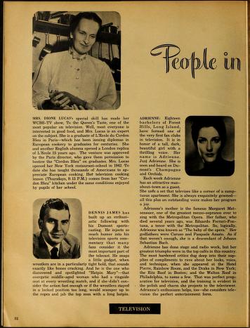 Thumbnail image of a page from Radio and television mirror