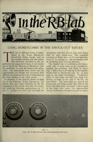 Thumbnail image of a page from Radio broadcast ..