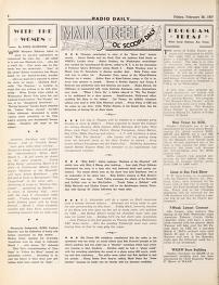 Thumbnail image of a page from Radio daily