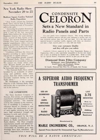 Thumbnail image of a page from The radio dealer