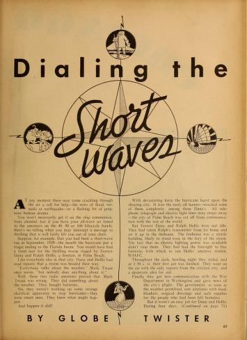 Thumbnail image of a page from Radio Mirror