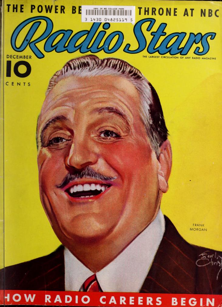 Radio stars (Dec 1938)