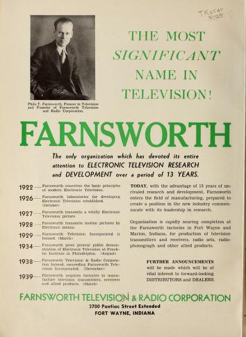 Thumbnail image of a page from Radio and television today