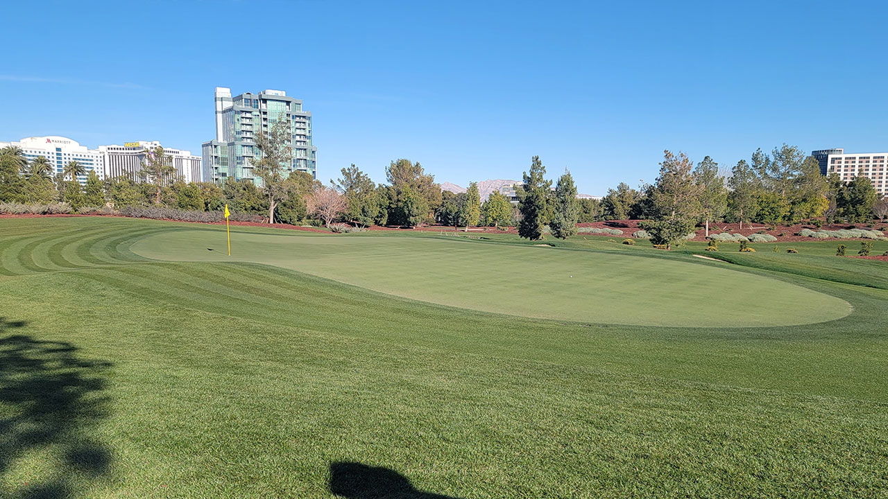 Green complex at The Wynn Golf Club