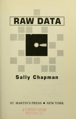 Cover of: Raw data by Sally Chapman