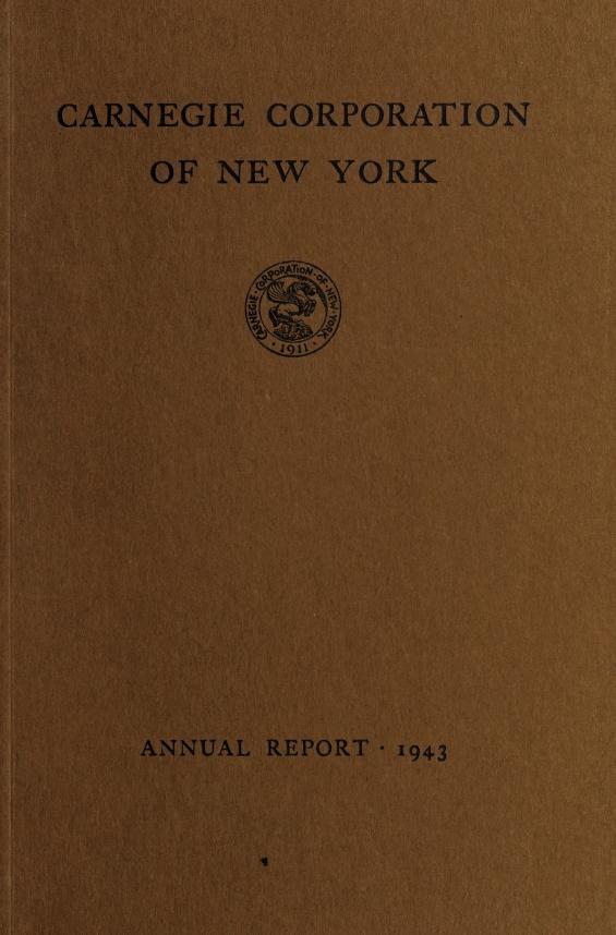 Annual Report, 1943