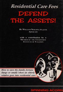 Cover of: Residential Care Fees by William Neilson
