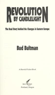 Cover of: Revolution by candlelight by Bud Bultman