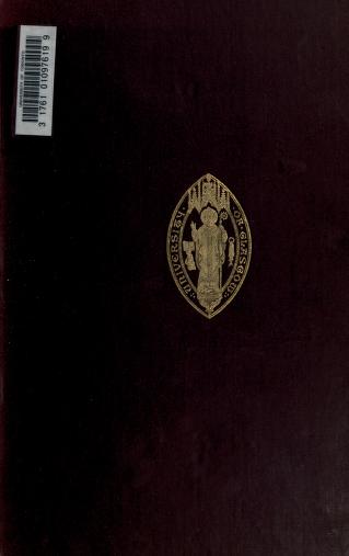 Cover of: A Roll of the graduates of the University of Glasgow from 31st December 1727 to 31st December 1897 by W. Innes Addison