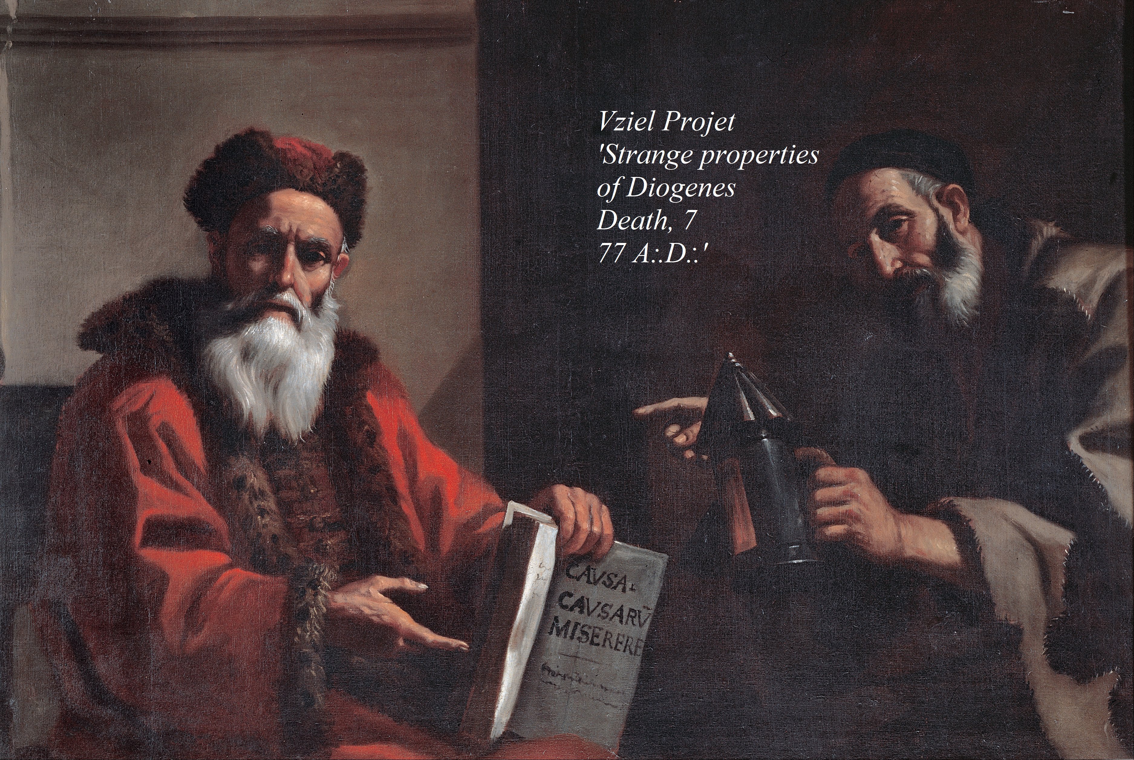 Vziel Projet – 'Strange properties of Diogenes Death, 7, 77 A:.D:.'