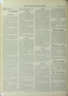 Thumbnail image of a page from San Francisco dramatic review