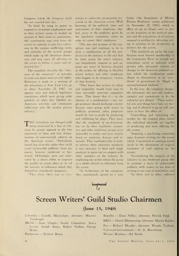 Thumbnail image of a page from The screen writer