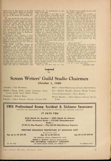 Thumbnail image of a page from The screen writer