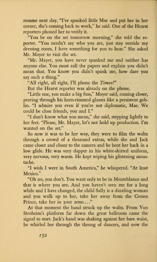 Thumbnail image of a page from The self-enchanted : Mae Murray : image of an era