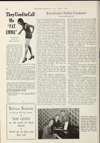Thumbnail image of a page from Silver Screen