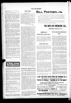 Thumbnail image of a page from The Billboard  1898-07-01: Vol 10 Iss 7