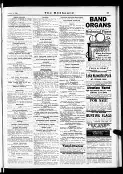 Thumbnail image of a page from The Billboard  1909-06-12: Vol 21 Iss 24