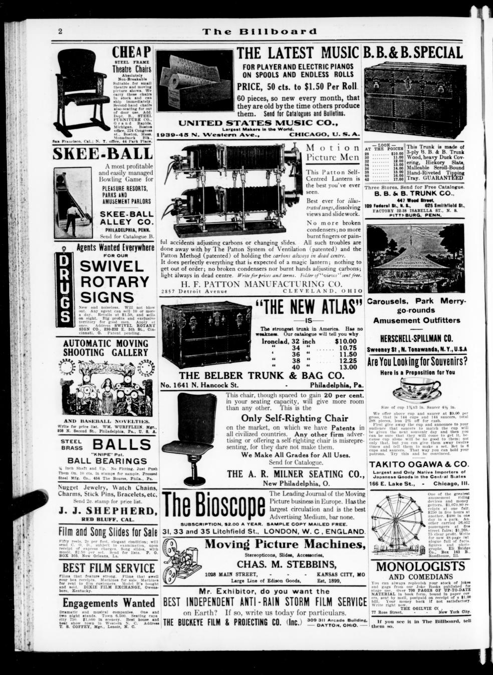 The Billboard  1909-11-13: Vol 21 Iss 46