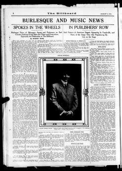 Thumbnail image of a page from The Billboard  1912-08-03: Vol 24 Iss 31