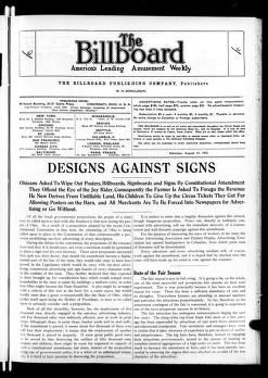 Thumbnail image of a page from The Billboard  1912-08-31: Vol 24 Iss 35